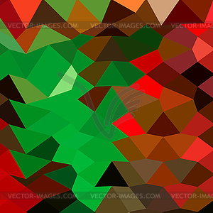 Bice Green Abstract Low Polygon Background - vector image