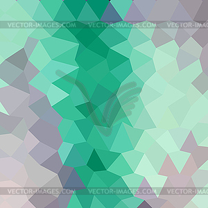 Celadon Green Abstract Low Polygon Background - vector clip art