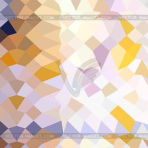 Hansa Yellow Abstract Low Polygon Background - vector clip art