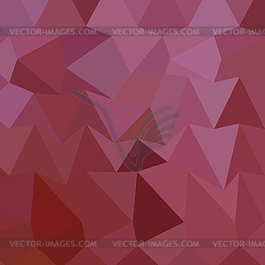 Antique Fuchsia Abstract Low Polygon Background - vector clipart