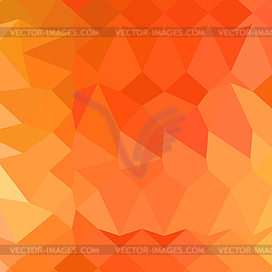 Испанский оранжевый абстрактный фон с низким Полигон - клипарт в векторном виде