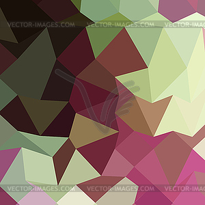 Claret Red Abstract Low Polygon Background - vector image