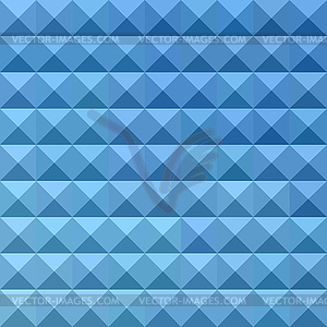 Cornflower Blue Abstract Low Polygon Background - vector image