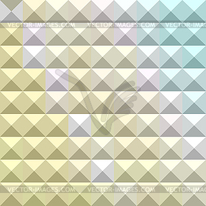 Light Khaki Yellow Abstract Low Polygon Background - vector clip art