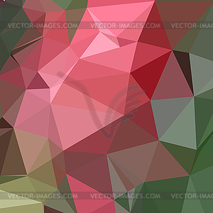 Congo Pink Abstract Low Polygon Background - color vector clipart