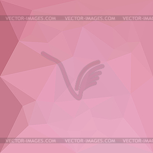 Rosy Brown Abstract Low Polygon Background - vector image