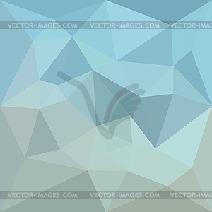 Cadet Blue Orange Abstract Low Polygon Background - vector image