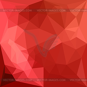 Помидор Красный абстрактный фон с низким Polygon - векторизованный клипарт