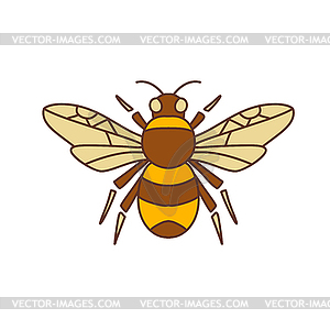 Bumble Bee Icon - vector clipart / vector image