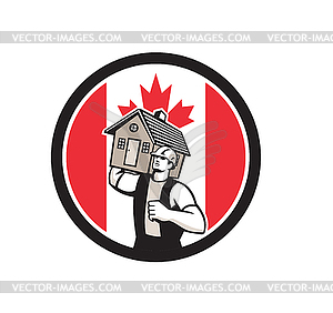 Значок Канады Канады - стоковый векторный клипарт