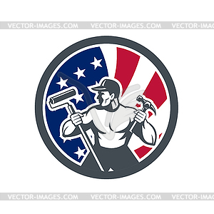Иконка Американский знаток США - векторный рисунок