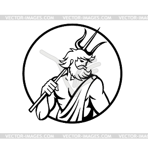 Neptune God Clipart