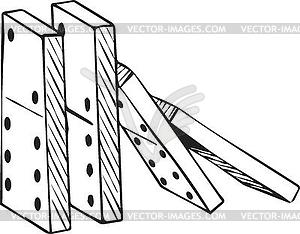 domino clipart