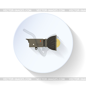 Outbreak flat icon - vector clipart