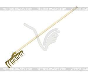 Rake - vector image