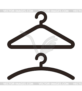 Hanger icon - vector EPS clipart