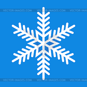 Snowflake icon - vector image