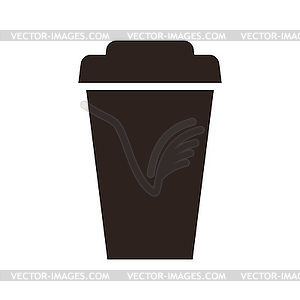 Кофе идти значок - клипарт в векторном формате