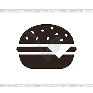 Hamburger icon - royalty-free vector clipart