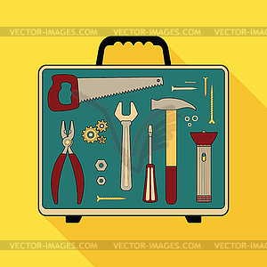 Building tools - vector image