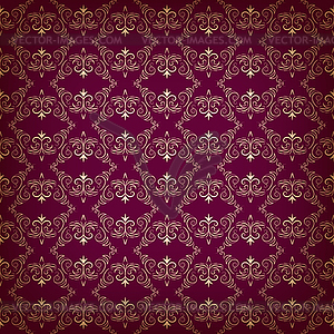 Vintage seamless with ethnic pattern - vector clip art