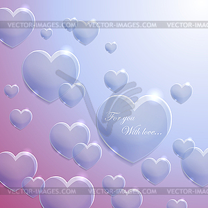 Abstract 3D background for design - vector clipart