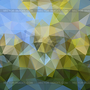 Modern abstract polygonal colorful background - vector clip art