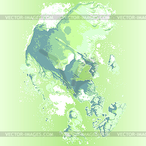 Watercolor modern abstract background - vector image