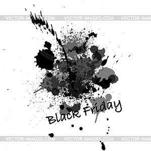 Watercolor stylish abstract background - vector clipart