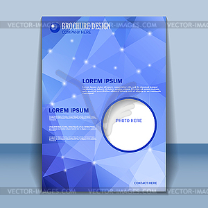 Presentation of business poster - vector clip art