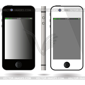 New Apple iPhone - vector clip art