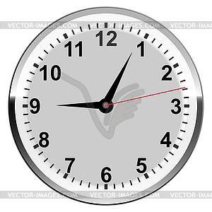 Wall clock - vector image