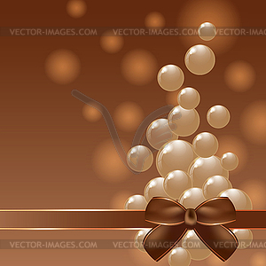 Cover chocolate sweets box background - vector image