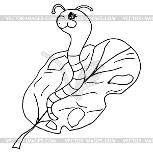 Worm - vector clipart