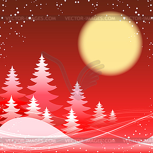 Рождество и новый год праздничный красный тема - изображение векторного клипарта