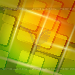 Abstract colorful square background - vector image