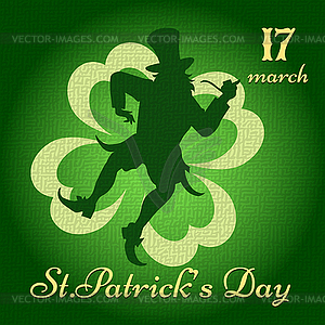 Saint Patricks Day Background - vector clipart