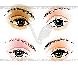 Eye Set - vector image