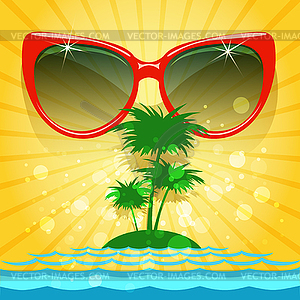 Enjoy Your Summer - vector clip art