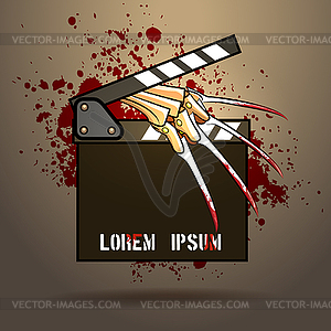 Horror Movie - vector image