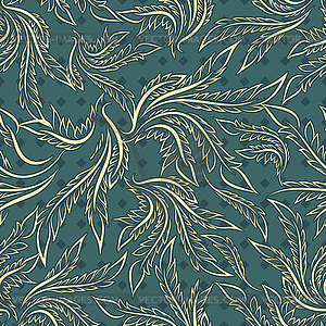 Seamless Floral Pattern - vector clipart