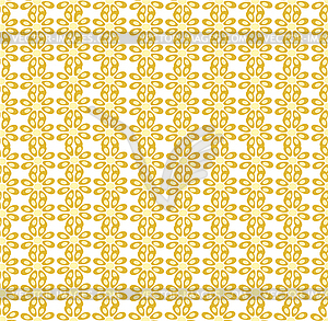 Pattern of flowers - vector clipart / vector image