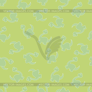 Dinosaurs (background) - vector image