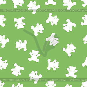 Background of bears - vector image