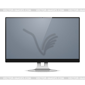 Computer Monitor - vector clipart