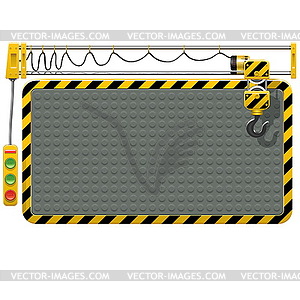 Telpher Frame - vector clipart