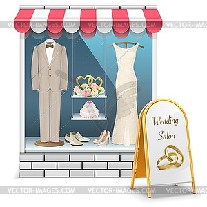 Wedding Boutique - vector image