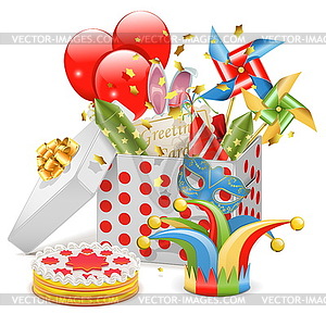 Celebration Box - vector image