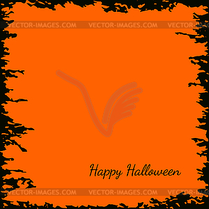 Festive Halloween background with empty space - vector clip art