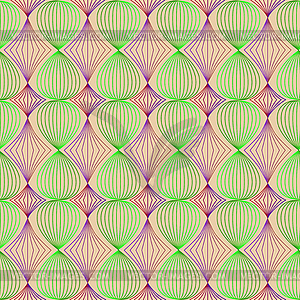 Seamless pattern of colored lines - vector clipart